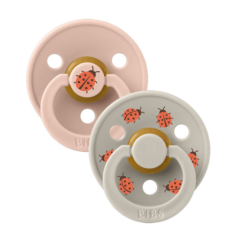 *Bibs Colour Pacifier 2 Pack - Size 1 (0-6 months)