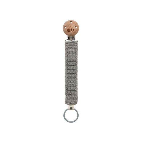 *Bibs Pacifier Clip Knitted