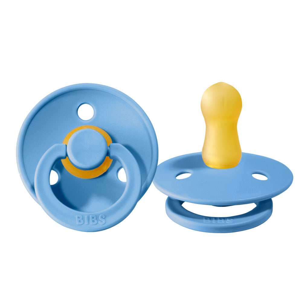 *Bibs Colour Pacifier 2 Pack - Size 1 (0-6 months)