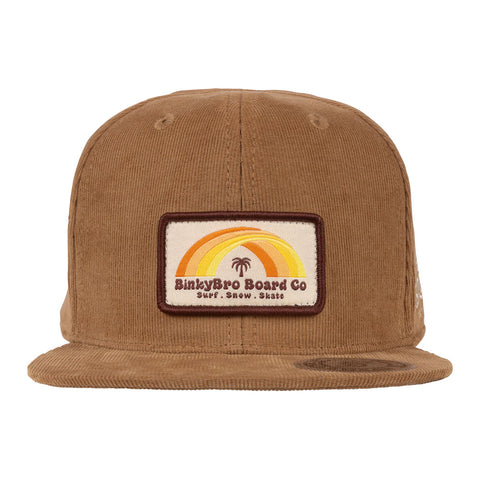 BinkyBro Coxos Snapback Cap - Brown