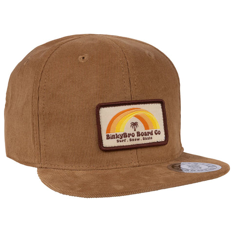 BinkyBro Coxos Snapback Cap - Brown