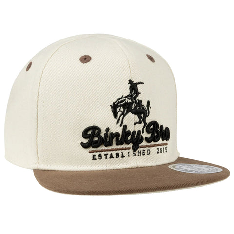 BinkyBro Payson Snapback Cap - Beige