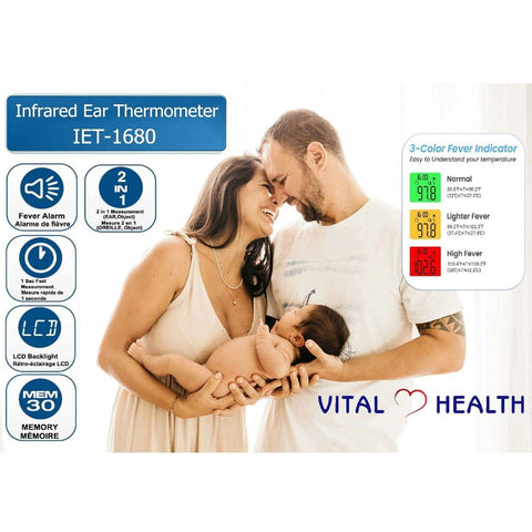 *Vital Health Infrared Ear Thermometer