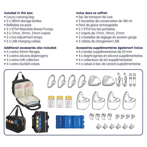 *Vital Health Luxury Bag with Breast Pumps