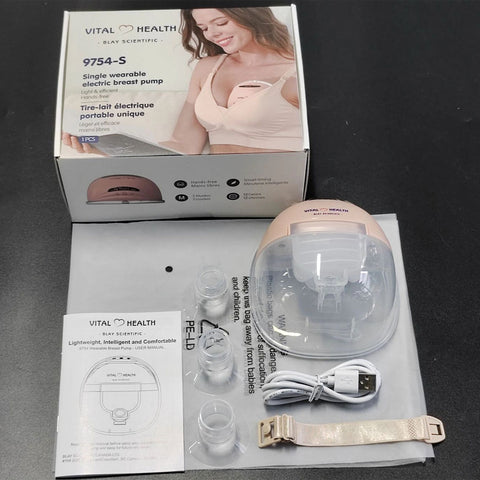 *Vital Health Wearable Breast Pump Single Unit