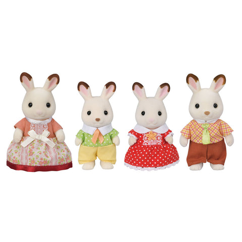 *Calico Critters Chocolate Rabbit Family
