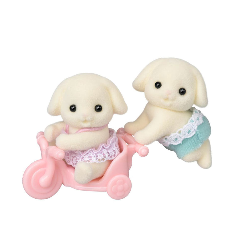 *Calico Critters Flora Rabbit Twins