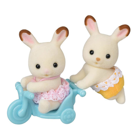 *Calico Critters Chocolate Rabbit Twins