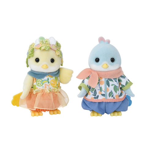 *Calico Critters Citrus Bird Family