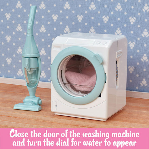 *Calico Critters Laundry & Vacuum Cleaner