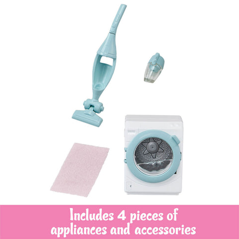 *Calico Critters Laundry & Vacuum Cleaner