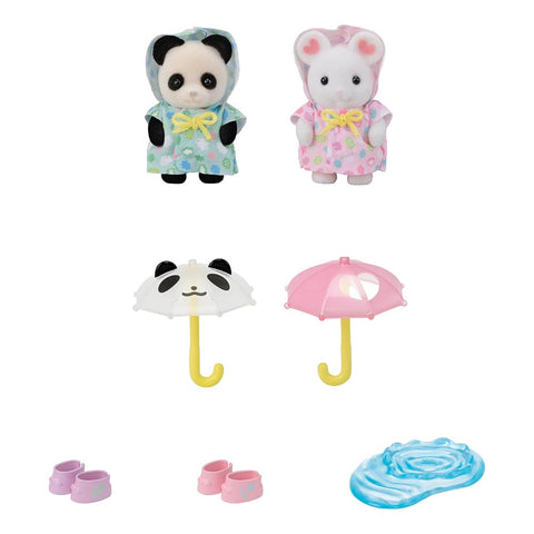*Calico Critters Nursery Friends Rainy Day Duo