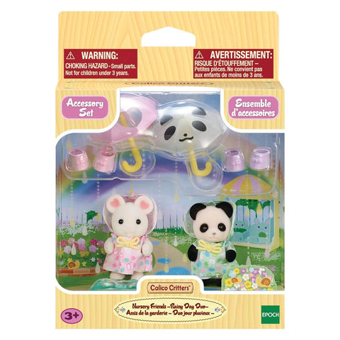 *Calico Critters Nursery Friends Rainy Day Duo