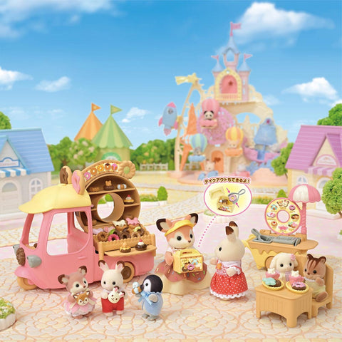 *Calico Critters Dip Dip Donuts Wagon