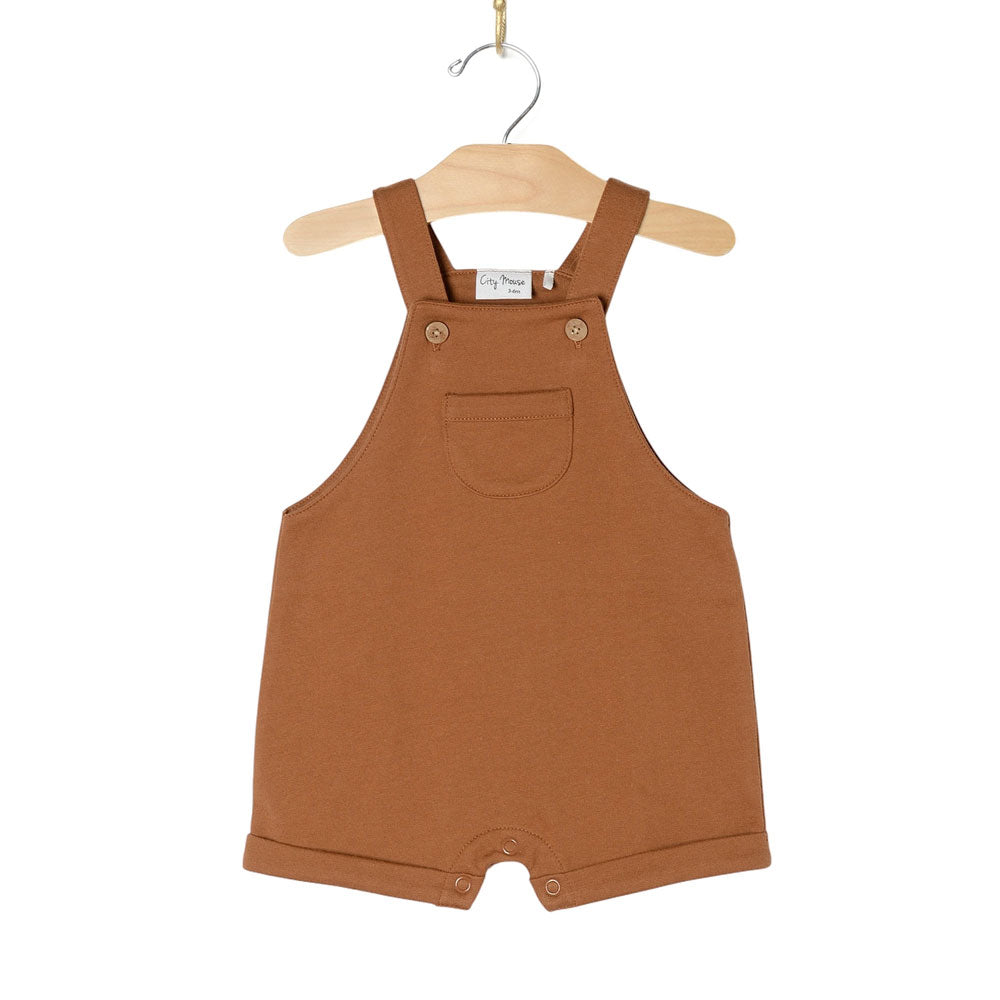 City Mouse Shortie Overall - Toffee