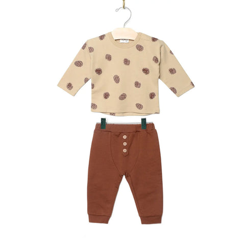 City Mouse Baby Set - Pinecones