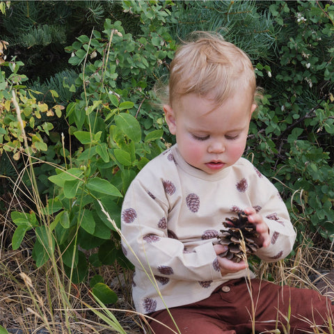 City Mouse Baby Set - Pinecones
