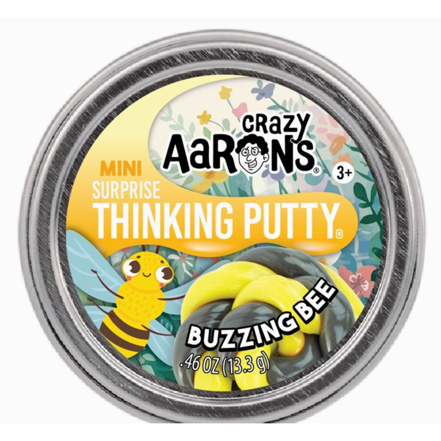 *Crazy Aaron's Thinking Putty - Mini Buzzing Bee (2" tin)