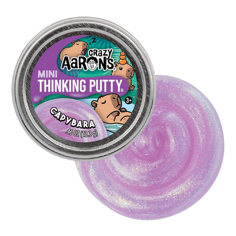 *Crazy Aaron's Thinking Putty - Mini Capybara (2" tin)