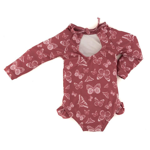Current Tyed Ruffle Rashguard - The Alice