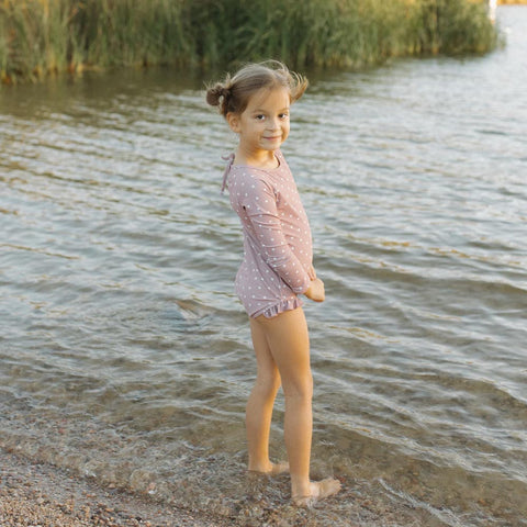 Current Tyed Ruffle Rashguard - The Charlotte