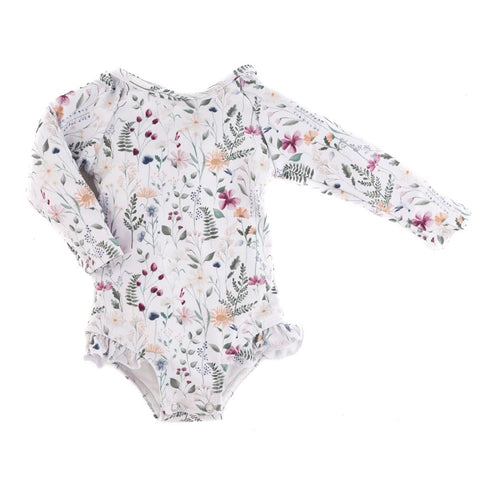 Current Tyed Ruffle Rashguard - The Isla