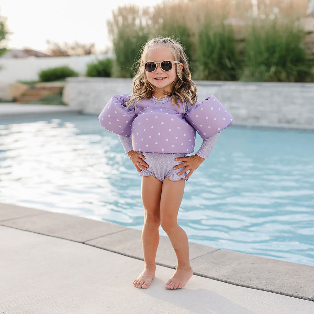 Current Tyed Ruffle Rashguard Suit - The Lily