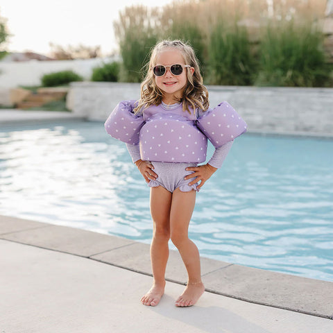 Current Tyed Ruffle Rashguard Suit - The Lily
