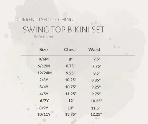 Current Tyed Swing Tank Bikini Set - The Charlotte