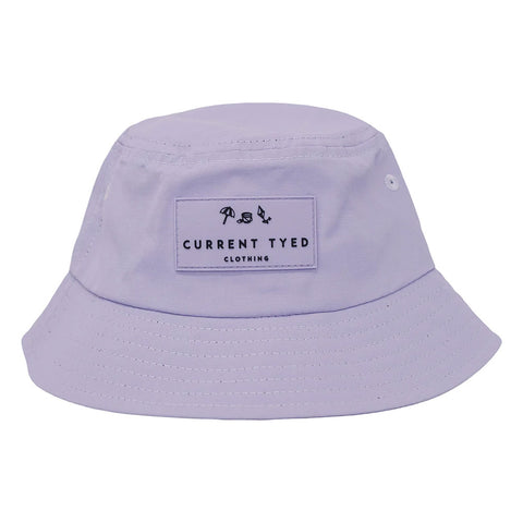 Current Tyed Waterproof Bucket Hat - Purple