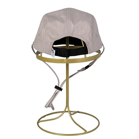 Current Tyed 5 Panel Waterproof Snapback Hat - Beige
