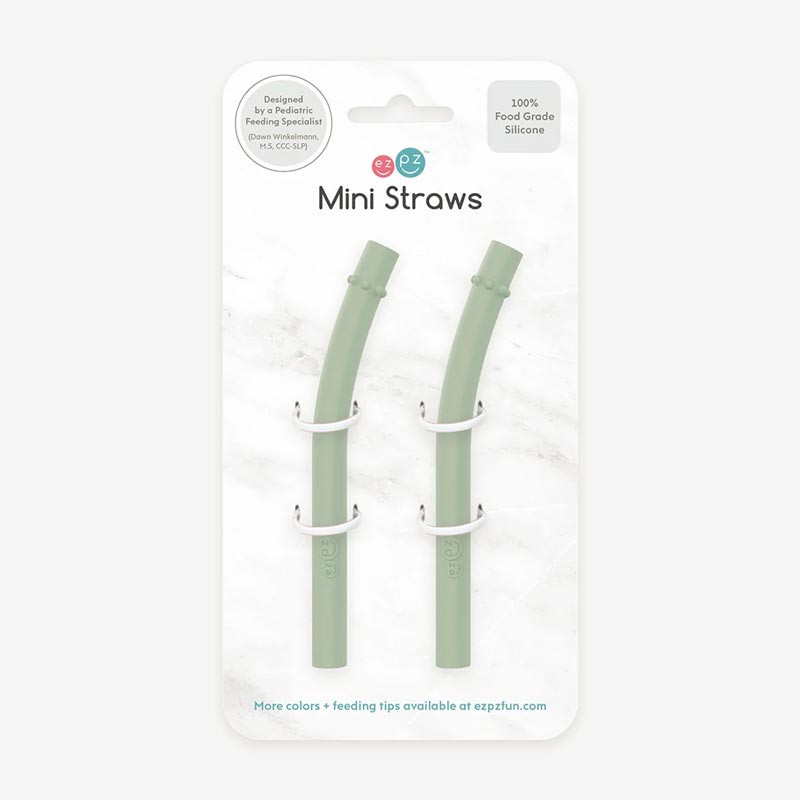 *ezpz Straw Replacement for Mini Cup + Straw Training System - 2-Pack