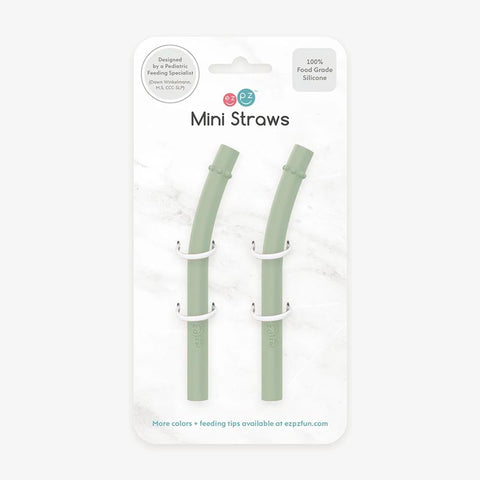 *ezpz Straw Replacement for Mini Cup + Straw Training System - 2-Pack