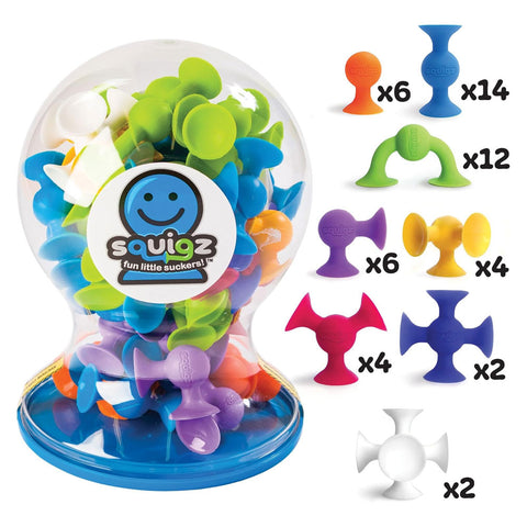*Fat Brain Toys Squigz - Deluxe Set