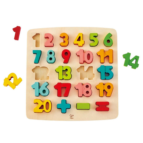 *Hape Chunky Number Puzzle