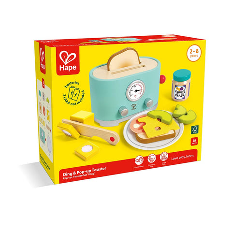 *Hape Ding & Pop-up Toaster