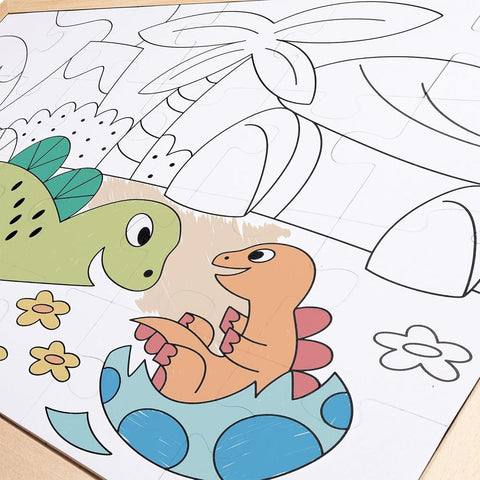 *Hape Dino Puzzle