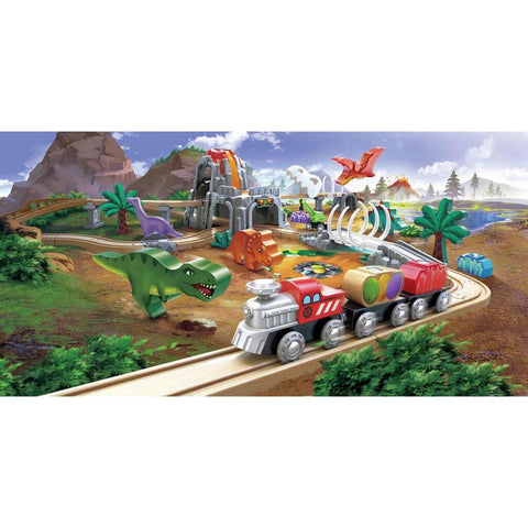 *Hape Dinosaur Railway Adventure Set