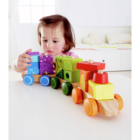 *Hape Fantasia Blocks Train