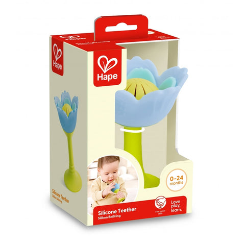 *Hape Silicone Rattle & Teether