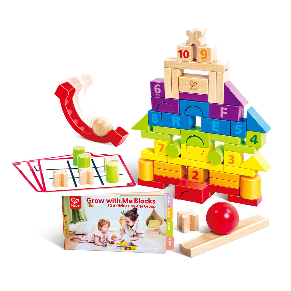 *Hape Grow With Me Blocks