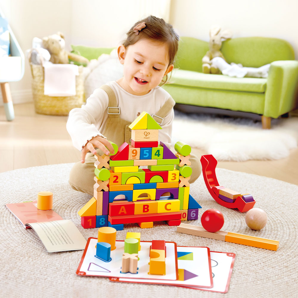 *Hape Grow With Me Blocks