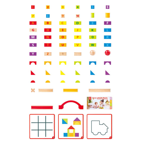 *Hape Grow With Me Blocks