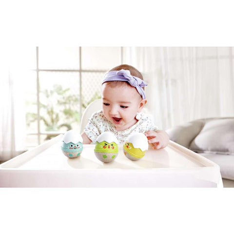 *Hape Happy Hatchlings Wobble Rattles