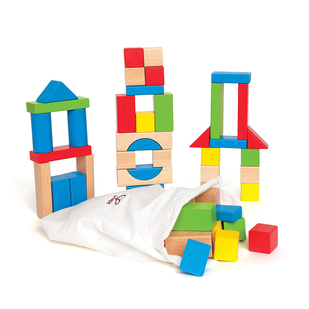 *Hape Maple Blocks - 50 Piece