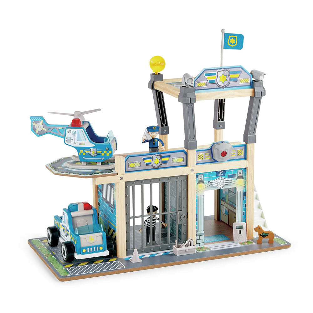 *Hape Metro Police Department Playset