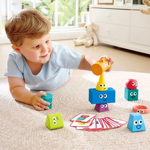 *Hape Montessori Stacking Blocks