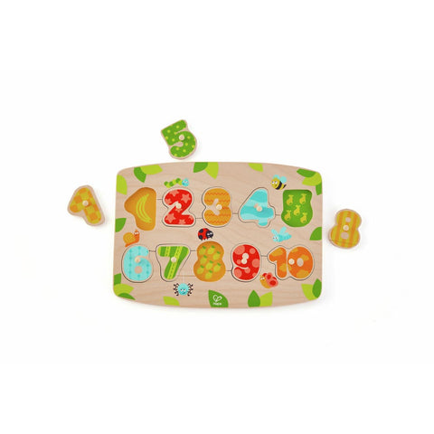 *Hape Number Peg Puzzle