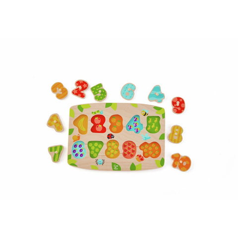 *Hape Number Peg Puzzle