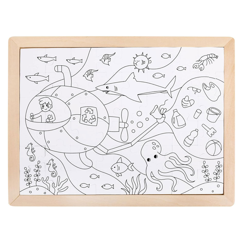 *Hape Puzzle - Ocean Rescue